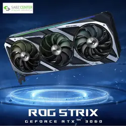 کارت گرافیک ایسوس ROG STRIX RTX3060 GAMING OC 12GASUS ROG STRIX RTX3060 GAMING OC 12G Graphic Card