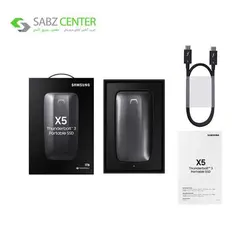 SSD اکسترنال سامسونگ x5 ظرفیت 1ترابایتSAMSUNG x5 SSD Drive -1TB