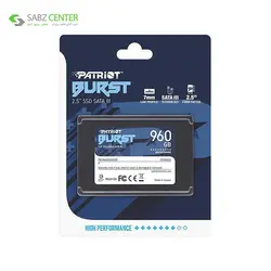 اس اس دی اینترنال پتریوت BURST 960GBPatriot BURST Internal SSD - 960GB
