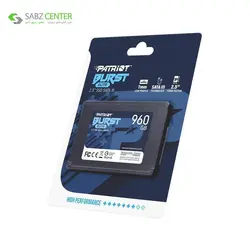 اس اس دی اینترنال پتریوت BURST 960GBPatriot BURST Internal SSD - 960GB
