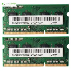 رم لپ‌تاپ DDR3 دو کاناله CL11 سامسونگ 1Rx8 ظرفیت4GBSAMSUNG 1Rx8 DDR3 1600MHz laptop RAM - 4GB