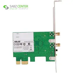 کارت شبکه PCI Express بی‌سیم N300 ایسوس مدل PCE-N15 Asus PCE-N15 Wireless N300 PCI Express Network Adapter
