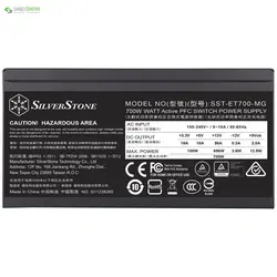 منبع تغذیه کامپیوتر سیلوراستون SST-ET700-MG V1.0Silverstone SST-ET700-MG V1.0 Computer Power Supply