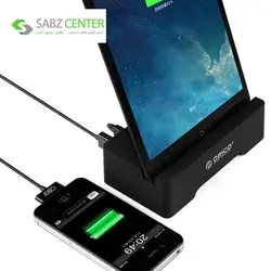 هاب USB3.0 شش پورت به همراه داک اوریکو مدل HSC3-TS Orico HSC3-TS 6 Port USB 3.0 Hub with Dock
