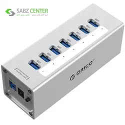 هاب USB 3.0 هفت پورت اوریکو مدل A3H7 Orico A3H7 7-Port USB 3.0 Hub