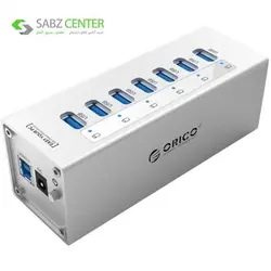 هاب USB 3.0 هفت پورت اوریکو مدل A3H7 Orico A3H7 7-Port USB 3.0 Hub