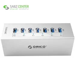 هاب USB 3.0 هفت پورت اوریکو مدل A3H7 Orico A3H7 7-Port USB 3.0 Hub