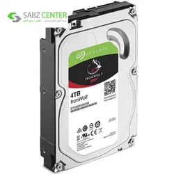 هارددیسک اینترنال سیگیت ST4000VN008 4TBSeagate IronWolf ST4000VN008 Internal Hard Drive - 4TB