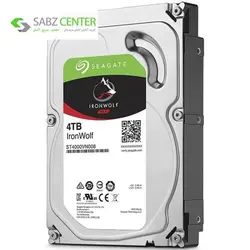 هارددیسک اینترنال سیگیت ST4000VN008 4TBSeagate IronWolf ST4000VN008 Internal Hard Drive - 4TB