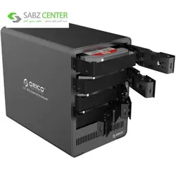 قاب حرفه ای اکسترنال هارددیسک 3.5 اینچی اوریکو مدل 9548RU3 Orico 9548RU3 3.5 inch Profesional External HDD Enclosure