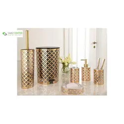 ست سرویس بهداشتی 6 تکه لیمون مدل 77088