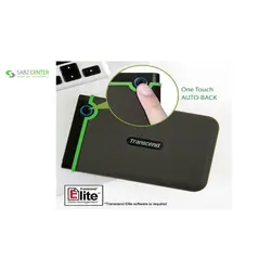 هارد اکسترنال ترنسند مدل StoreJet 25M3S Slim ظرفیت 2 ترابایتTranscend StoreJet 25M3S Slim External Hard Drive - 2TB