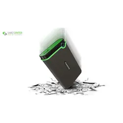 هارد اکسترنال ترنسند مدل StoreJet 25M3S Slim ظرفیت 2 ترابایتTranscend StoreJet 25M3S Slim External Hard Drive - 2TB
