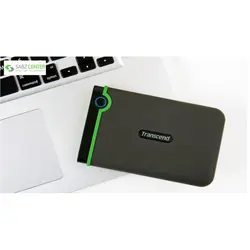 هارد اکسترنال ترنسند مدل StoreJet 25M3S Slim ظرفیت 2 ترابایتTranscend StoreJet 25M3S Slim External Hard Drive - 2TB