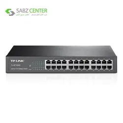 سوییچ 24پورت مگابیتی رکمونت تی پی-لینکTL-SF1024DTP-LINK TL-SF1024D 24-Port 10/100Mbps Rackmount Switch