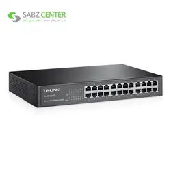 سوییچ 24پورت مگابیتی رکمونت تی پی-لینکTL-SF1024DTP-LINK TL-SF1024D 24-Port 10/100Mbps Rackmount Switch