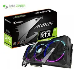 کارت گرافیک گیگابایت AORUS GeForce RTX 2070 SUPER 8Ggigabyte AORUS GeForce RTX 2070 SUPER 8G Graphics Card