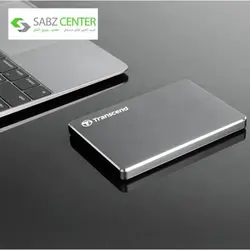 هارددیسک اکسترنال ترنسند مدل StoreJet 25C3N ظرفیت 2 ترابایتTranscend StoreJet 25C3N External Hard Drive - 2TB