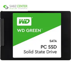 حافظه SSD وسترن دیجیتال GREEN WDS480G2G0A 480GBWestern Digital GREEN WDS480G2G0A SSD Drive - 480GB