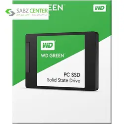 حافظه SSD وسترن دیجیتال GREEN WDS480G2G0A 480GBWestern Digital GREEN WDS480G2G0A SSD Drive - 480GB