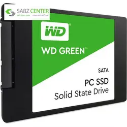 حافظه SSD وسترن دیجیتال GREEN WDS480G2G0A 480GBWestern Digital GREEN WDS480G2G0A SSD Drive - 480GB