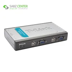 سوییچ 4 پورت USB KVM دی-لینک مدل DKVM-4U D-Link DKVM-4U 4-Port USB KVM Switch