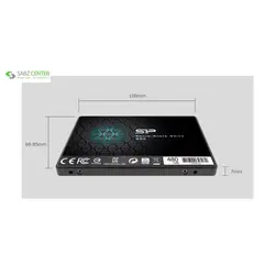 اس اس دی اینترنال SATA3.0 سیلیکون پاور مدل Slim S55 ظرفیت 480 گیگابایت Silicon Power Slim S55 SATA3.0 Internal SSD - 480GB