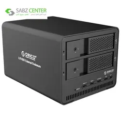 قاب حرفه ای اکسترنال هارددیسک 3.5 اینچی اوریکو مدل 9528RU3 Orico 9528RU3 3.5 inch Profesional External HDD Enclosure