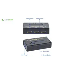 سوییچ 2پورت HDMI کی نت پلاسKPM9022KNETPLUS KPM9022 HDMI 1.4 Switch 2Port