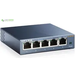 سوییچ گیگابیتی 5 پورت دسکتاپ تی پی-لینک مدل TL-SG105 TP-Link TL-SG105 5-Port Gigabit Desktop Switch
