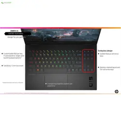 لپ تاپ اچ پی OMEN 15t-EK000-C7HP OMEN 15t-EK000-C7- 15 inch Laptop