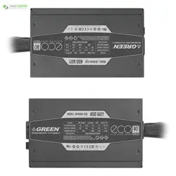منبع تغذیه کامپیوتر گرین GP450A-ECO Rev3.1Green GP450A-ECO Rev3.1 Computer Power Supply