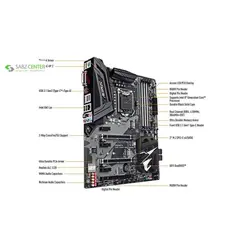 مادربرد گیگابایت مدل Z370 AORUS Ultra Gaming (rev. 1.0) GIGABYTE Z370 AORUS Ultra Gaming (rev. 1.0) Motherboard