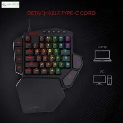 کیبورد مخصوص بازی ردراگون K585 DITIRedragon K585 DITI Gaming Keyboard