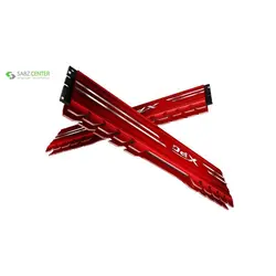 رم دسکتاپ DDR4 دو کاناله 2400 مگاهرتز CL16 ای دیتا مدل XPG GAMMIX D10 ظرفیت 32 گیگابایتADATA XPG GAMMIX D10 DDR4 2400MHz CL16 Dual Channel Desktop RAM - 32GB