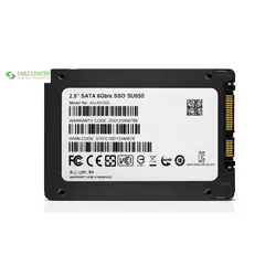 اس اس دی ای دیتا مدل SU650 ظرفیت 240 گیگابایتAdata SU650 SSD - 240GB