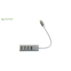 هاب USB-C چهار پورت بیاندBA-450Beyond BA-450 USB-C 4 Ports Hub