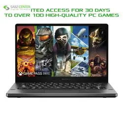 لپ تاپ ایسوس ROG Zephyrus G14 GA401QM-HZ054ASUS ROG Zephyrus G14 GA401QM-HZ054 14 inch Laptop