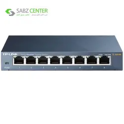 سوییچ گیگابیتی 8 پورت تی پی-لینک مدل TL-SG108 TP-Link TL-SG108 8-Port Gigabit Switch