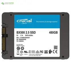 اس اس دی اینترنال کروشیال BX500 480GBCrucial BX500 480GB Internal SSD