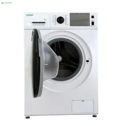 ماشین لباسشویی کروپ مدل WFT 48412 ظرفیت 8 کیلوگرمCrop WFT 48412 Washing Machine 8 Kg