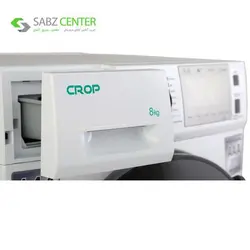 ماشین لباسشویی کروپ مدل WFT 48412 ظرفیت 8 کیلوگرمCrop WFT 48412 Washing Machine 8 Kg