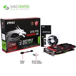 کارت گرافیک ام اس آی مدل GTX 970 GAMING 4GMSI GTX 970 GAMING 4G Graphics Card