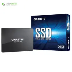 اس اس دی اینترنال گیگابایت GP-GSTFS31240GNTD ظرفیت 240GBGigabyte GP-GSTFS31240GNTD Internal SSD Drive - 240GB
