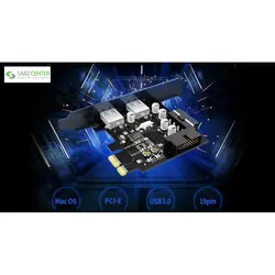 هاب اوریکو مدل PME-4UIOrico PME-4UI USB3.0 PCI-E Hub