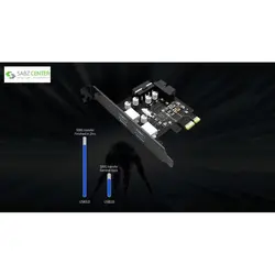 هاب اوریکو مدل PME-4UIOrico PME-4UI USB3.0 PCI-E Hub