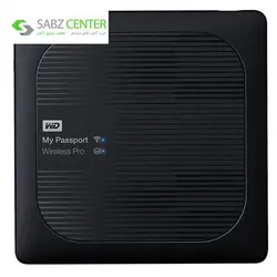 هارددیسک اکسترنال وسترن دیجیتال مدل My Passport Wireless PRO ظرفیت 3 ترابایتWestern Digital My Passport Wireless PRO External Hard Drive - 3TB