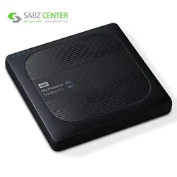 هارددیسک اکسترنال وسترن دیجیتال مدل My Passport Wireless PRO ظرفیت 3 ترابایتWestern Digital My Passport Wireless PRO External Hard Drive - 3TB