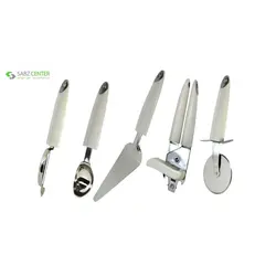 سرویس ابزار آشپزخانه 5 پارچه دافنی مدل HB4826-FRBDafni HB4826-FRB Cooking Tools Set of 5 pcs