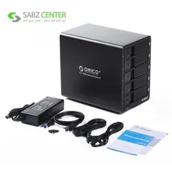 قاب حرفه ای اکسترنال هارددیسک 3.5 اینچی اوریکو مدل 9558RU3 Orico 9558RU3 3.5 inch Profesional External HDD Enclosure